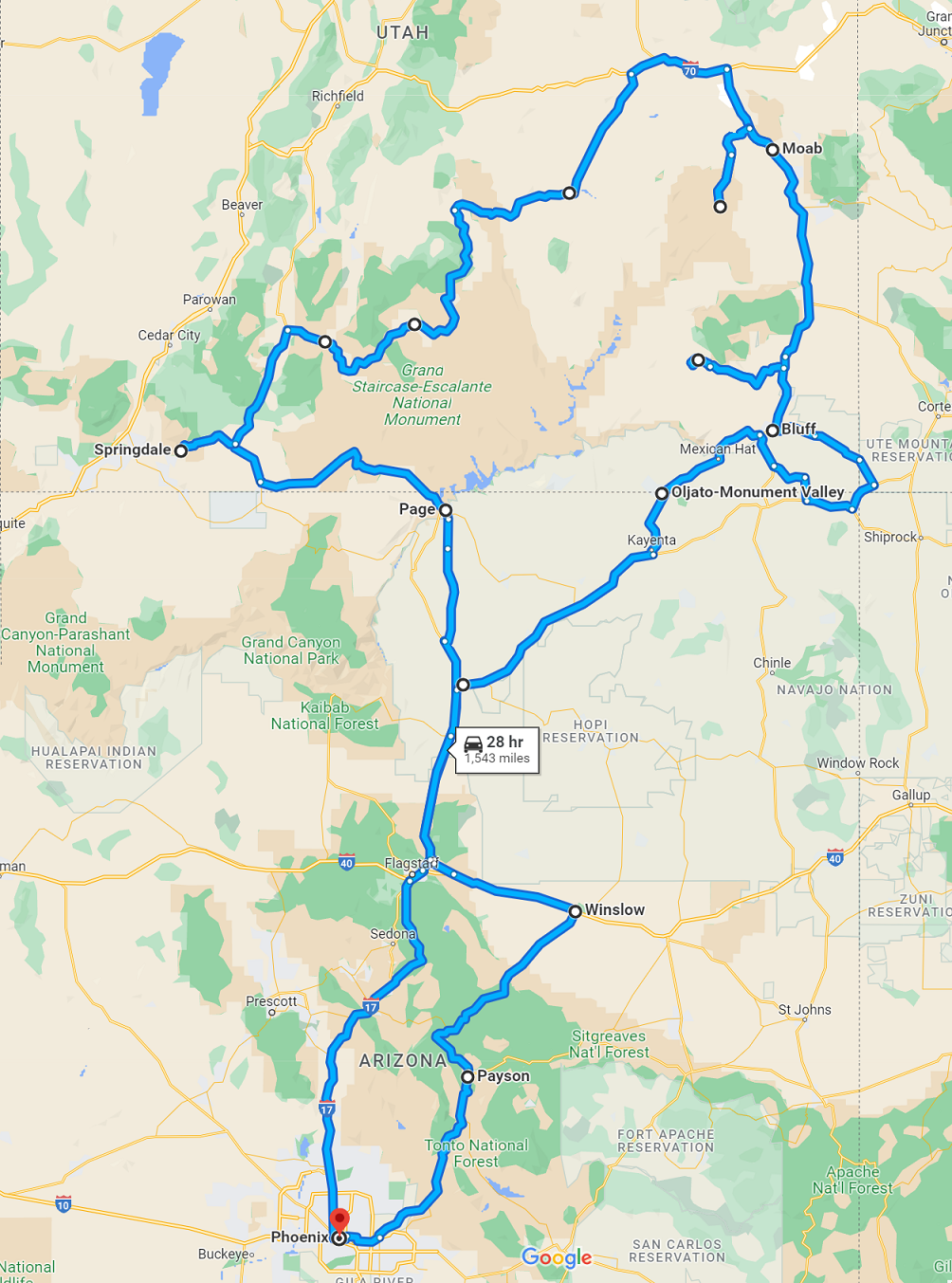 Utah Map
